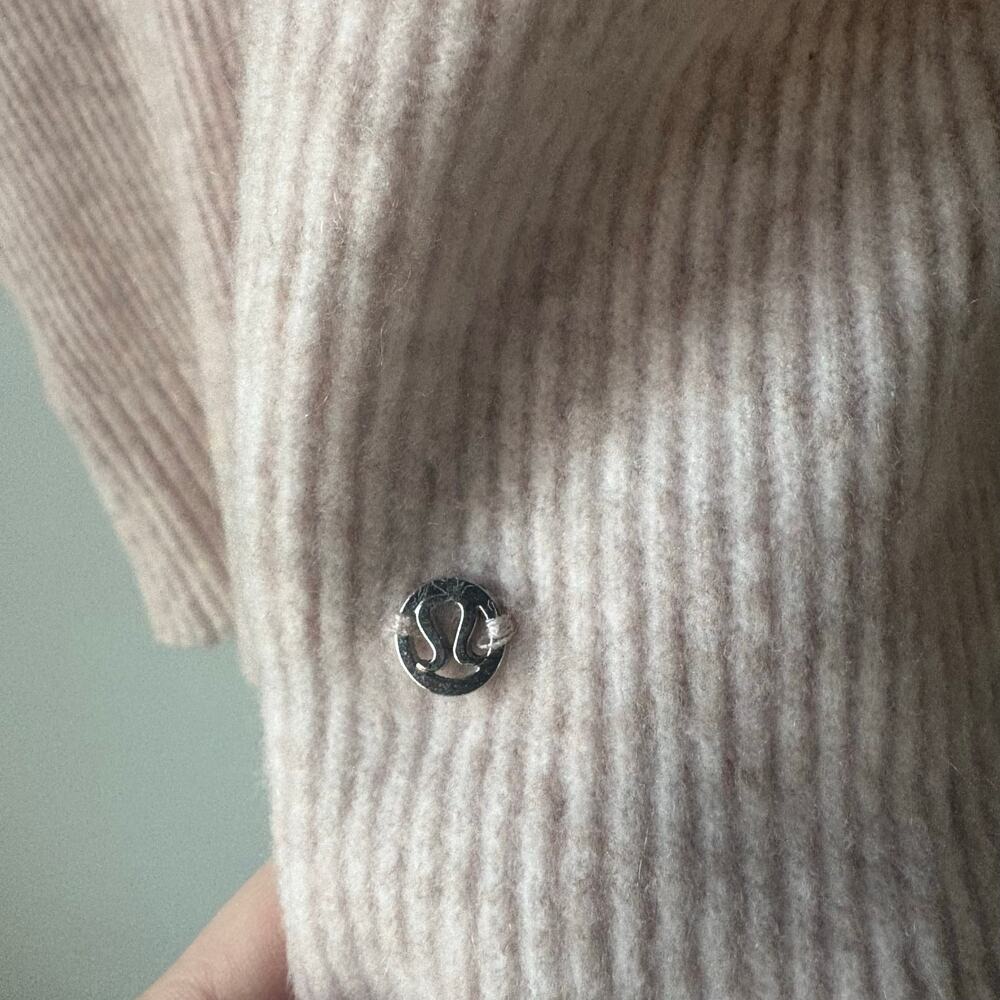 Lululemon Restful‎ Intention Light Pink Knit Sweater | Large (Estimated) - Picture 5 of 8
